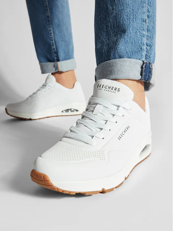 کفش اسکچرز مردانه مدل 52458WHT